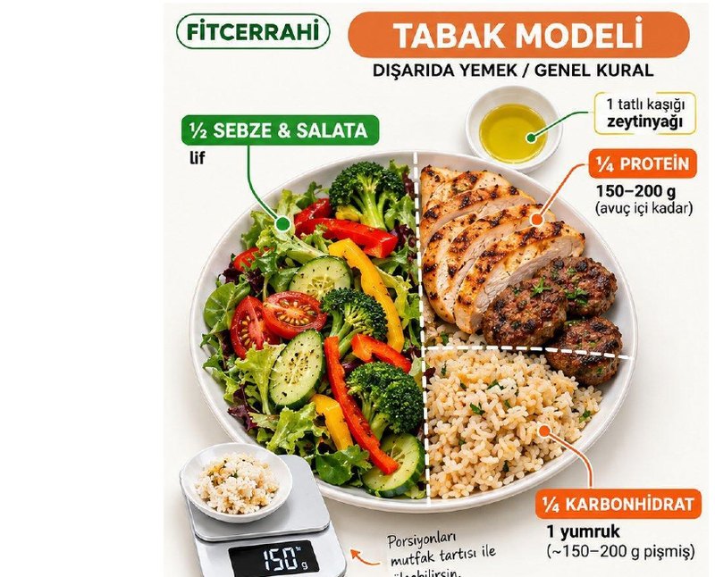 Örnek programdan beslenme sayfası